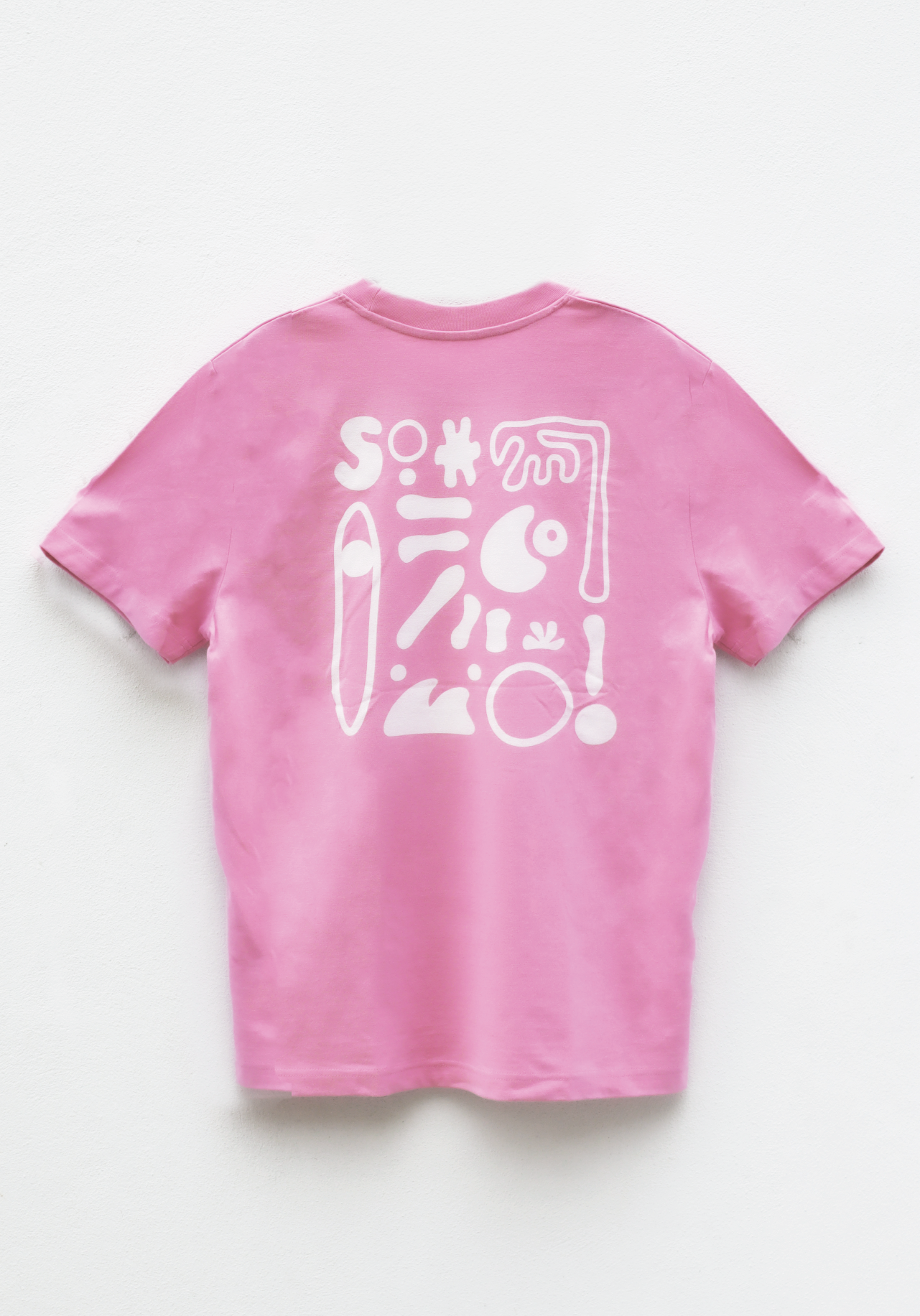 Pink - Abstract Print Tee